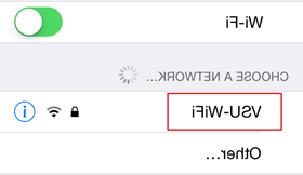 选择VSU-WiFi